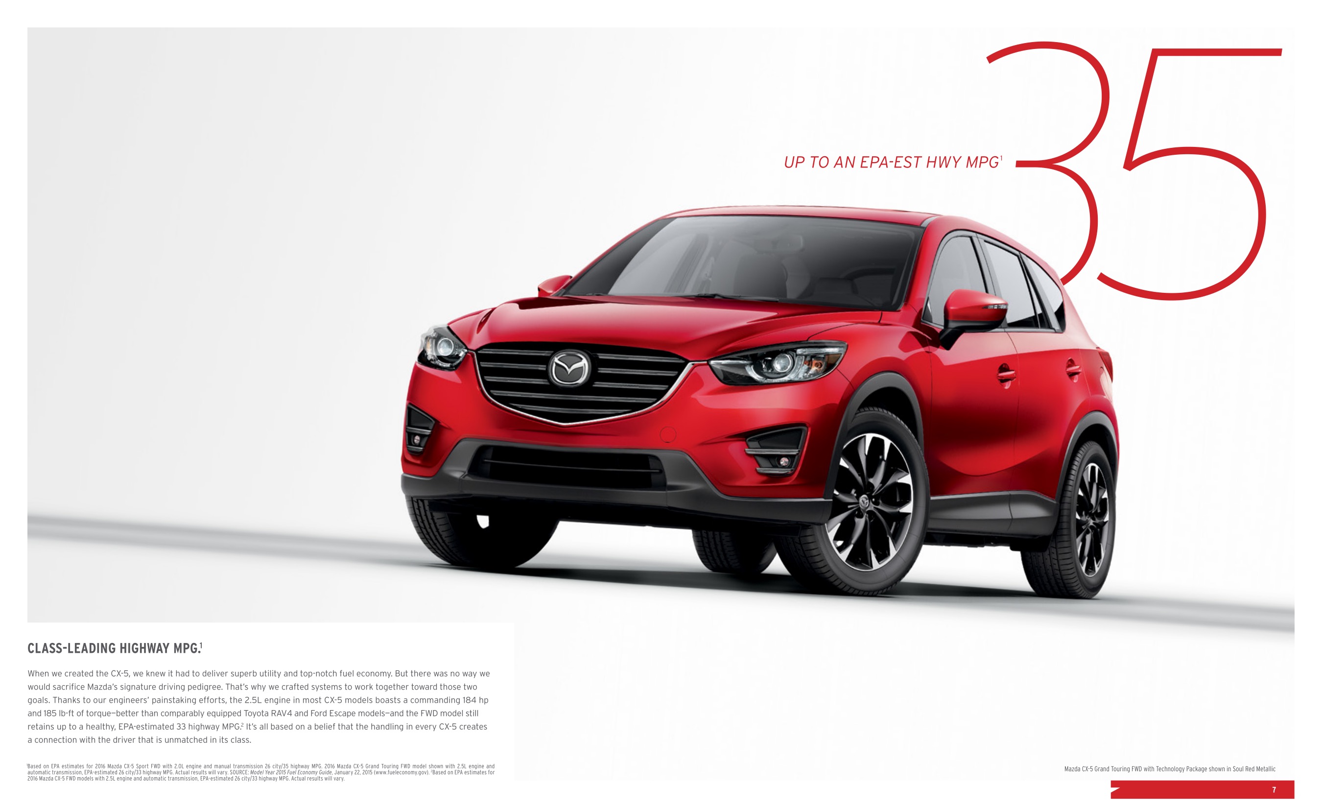 2016 Mazda CX-5 Brochure Page 7